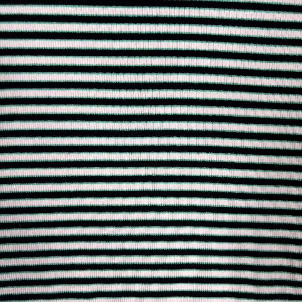 Levis Top Womens Large Green Black Striped Turtleneck Crop Shirt‎ Everyday Soft - Picture 4 of 12